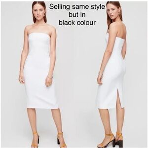 NWOTS Babaton Brees Strapless Midi Dress Sz. 2